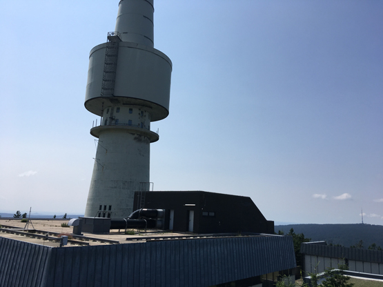 schneeberg mit blick zum ochsenkopf